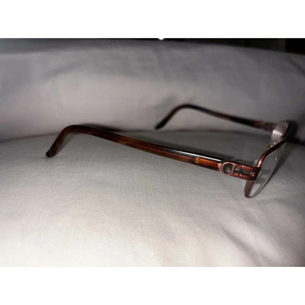 Christian Dior CD 3680 HWX Women's Brown Tortoise Eyeglasses Frames 140-55-16